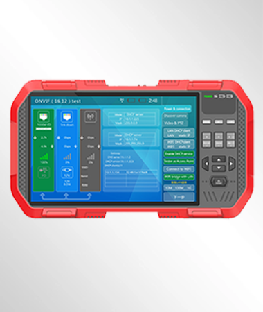 A82 8MP 7" 5 In 1 H.265 4K HD  IP CCTV Tester Monitor AHD CVI TVI