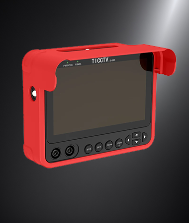 V70 4.3inch CCTV Tester 5MP HD Analog CVBS/CVI/TVI/AHD Portable Wrist CCTV Tester Monitor